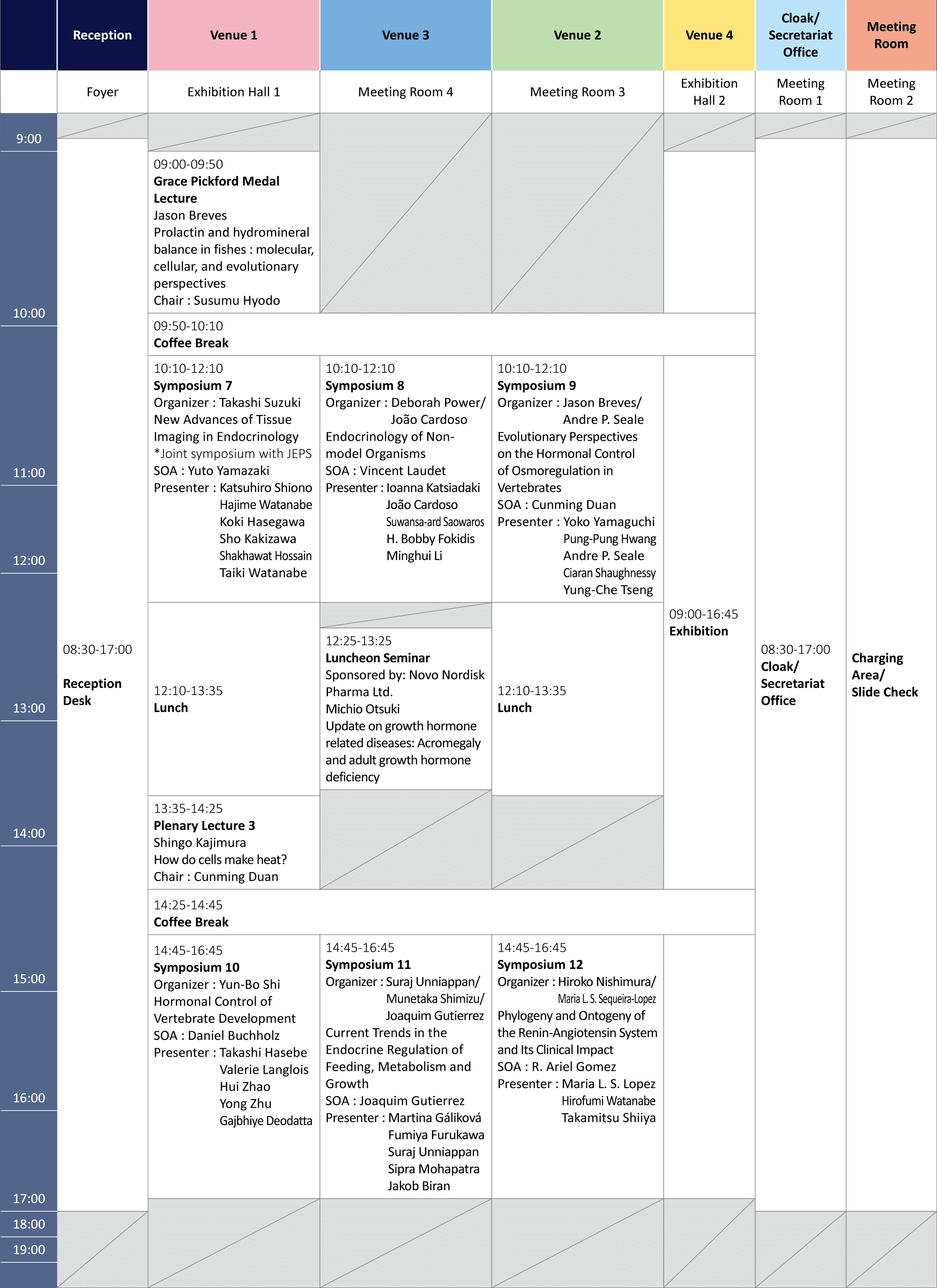 Program at a glance